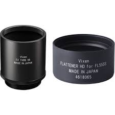 Vixen Flattener HD Kit for FL55SS ES37252‑SO – Full‑Frame Field Flattener for FL55SS Refractor