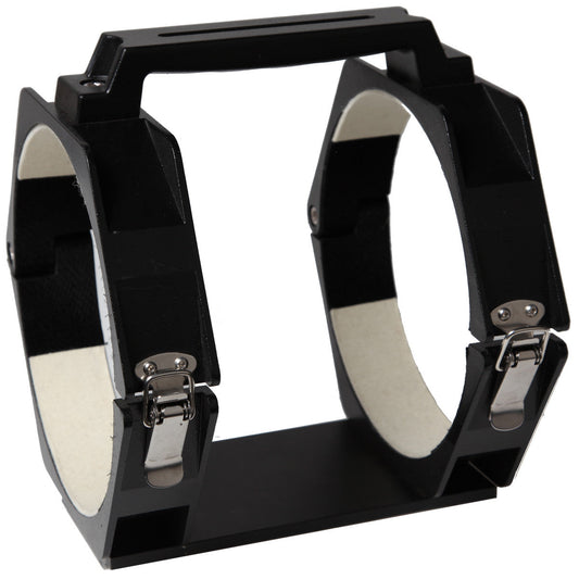Explore Scientific TED152CFCRDL Cradle Ring Set With Slotted Carry Handle For Losmandy-Style Plate For 152mm Carbon Fiber ED Apochromatic Telescope. Inside Dimensions = 6.9"; 177mm