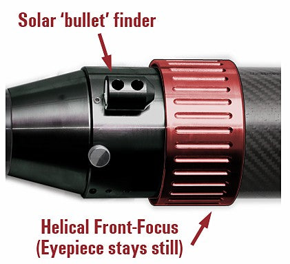Solar Scout 60mm-ds Dedicated Solar Telescope Bundle