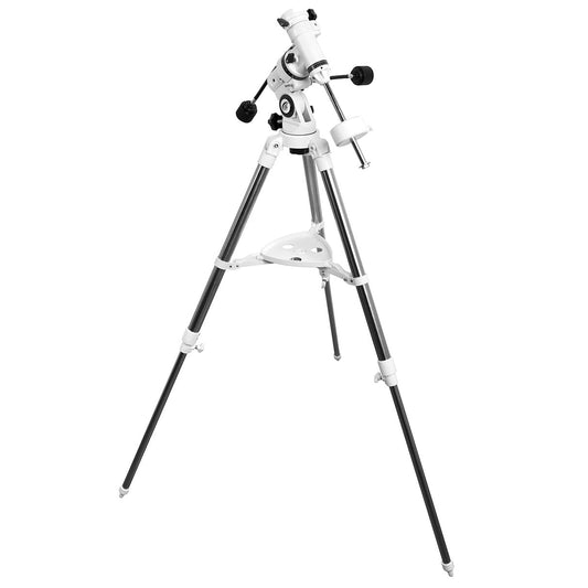 Explore Scientific FirstLight EXOS Nano German Equatorial Head Mount and Tripod; 1.25" Sturdy Steel ST1 Tripod with legs that extend from 25.5" to 45"