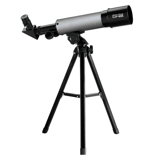 Explore One CF350 Silver Carbon Fiber Wrap 50mm AZ Mount Telescope 88-10052CF