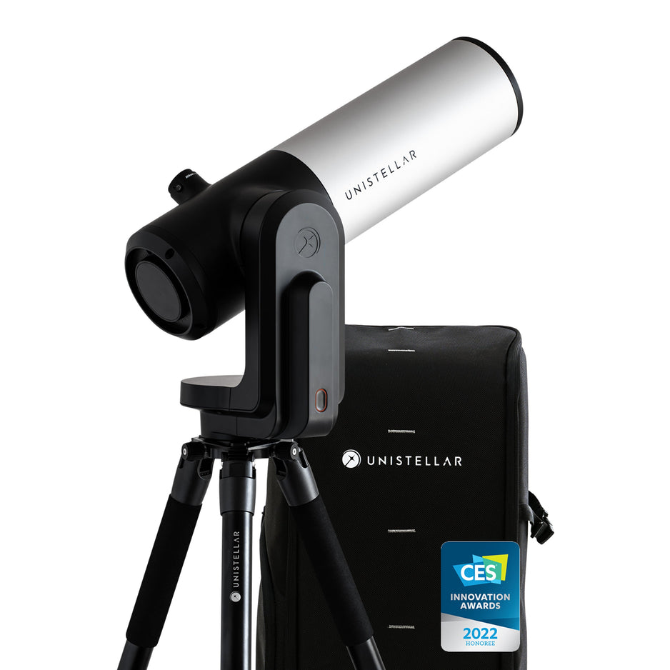 Unistellar eVscope 2 Digital Telescope and Backpack - Smart, Compact, and User-Friendly Telescope